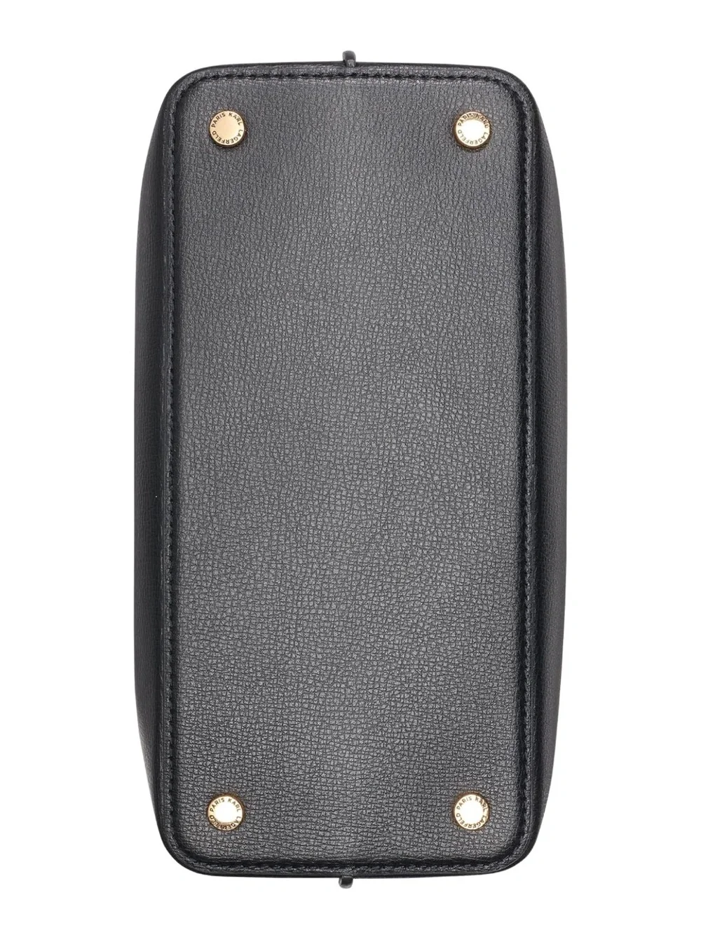 Karl Lagerfeld structured satchel